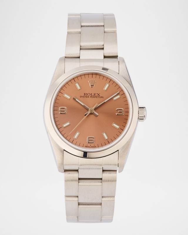 Men's Rolex Stainless Steel Oyster Perpetual 31mm Vintage 1998 Watch